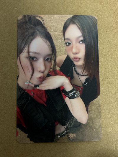 aespa CP卡 Dirty Work 華納 戒指專 特典卡 冬寧雙人卡 團-10