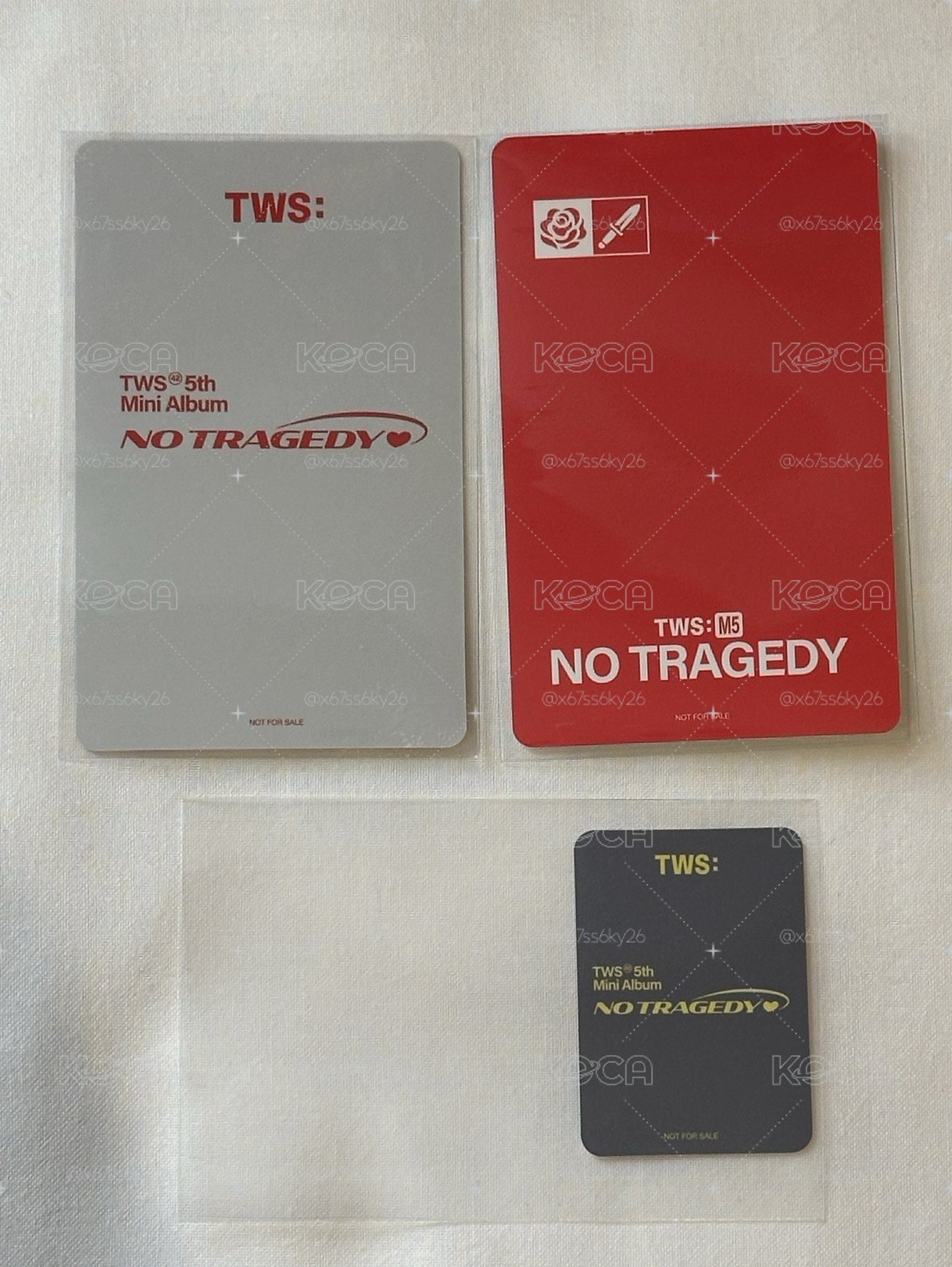 tws mini5 塔店特典 韓振一套