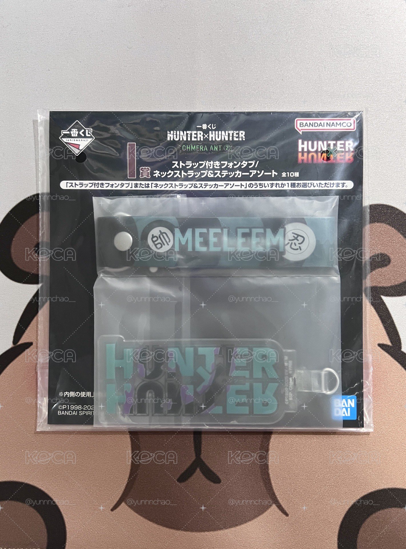 獵人 HUNTERxHUNTER 一番賞 嵌合蟻2 手機掛繩夾片 I賞 手機掛片/掛繩
