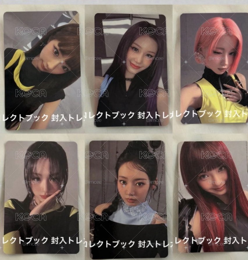 CHOOM卡冊卡成員set