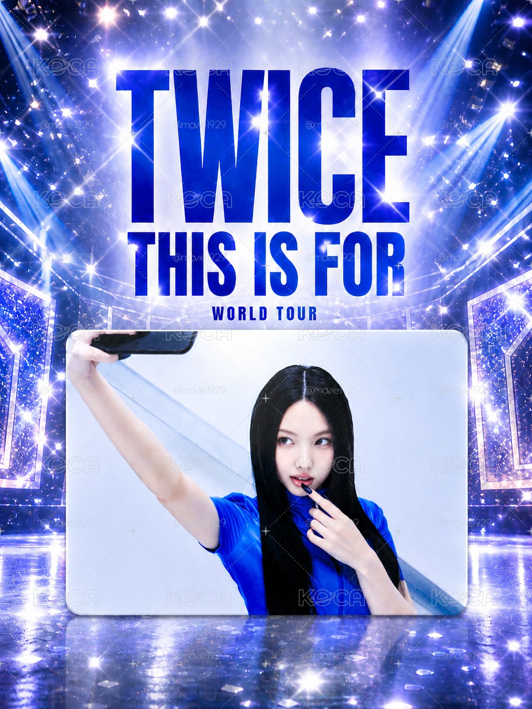 💙自拍兔💙Twice娜璉 六巡 快閃店 全新 刮刮卡
