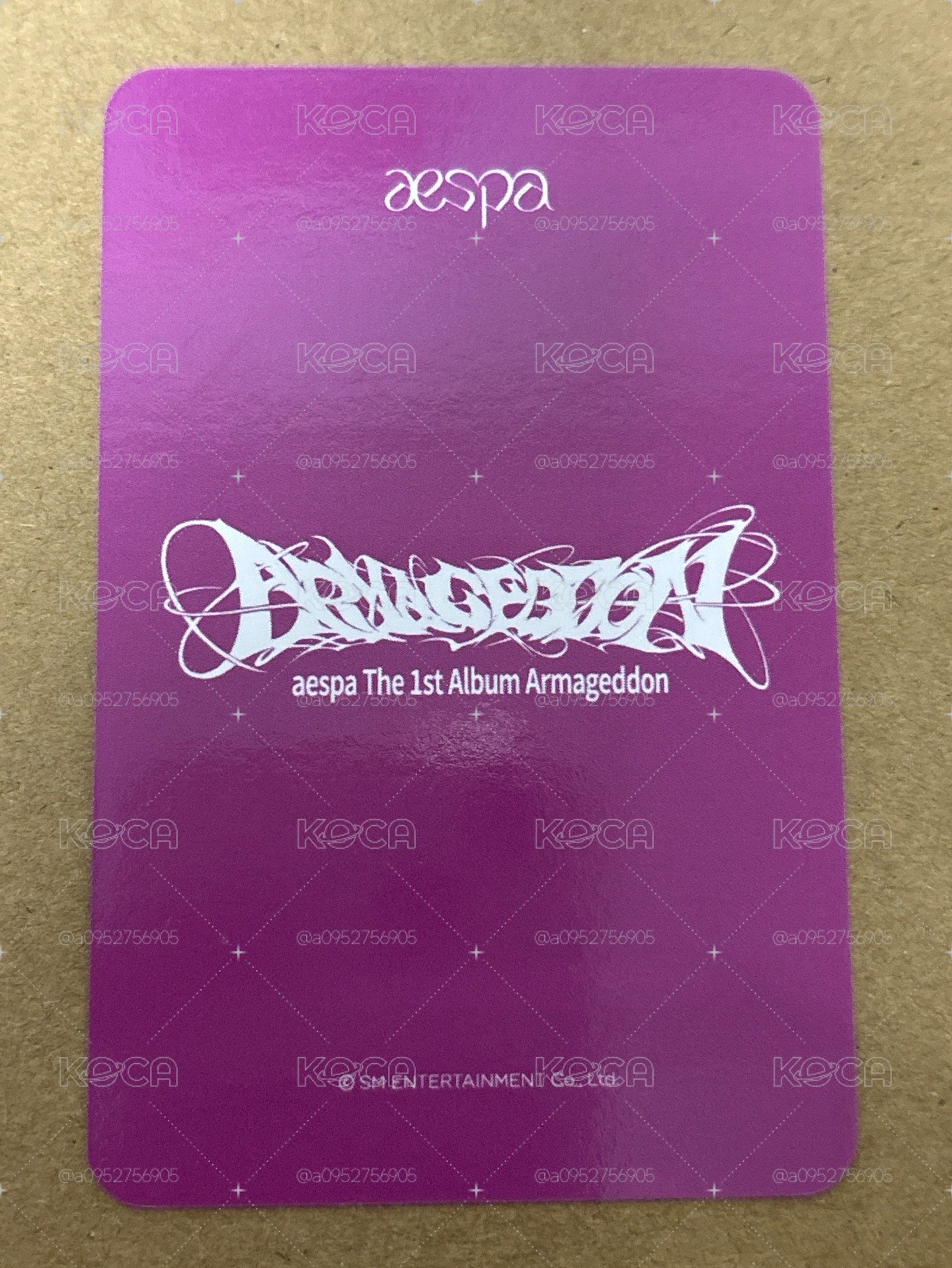 aespa Winter 冬天 正規一 House Of Kpop 簽售卡 新加坡簽售冬 冬-106