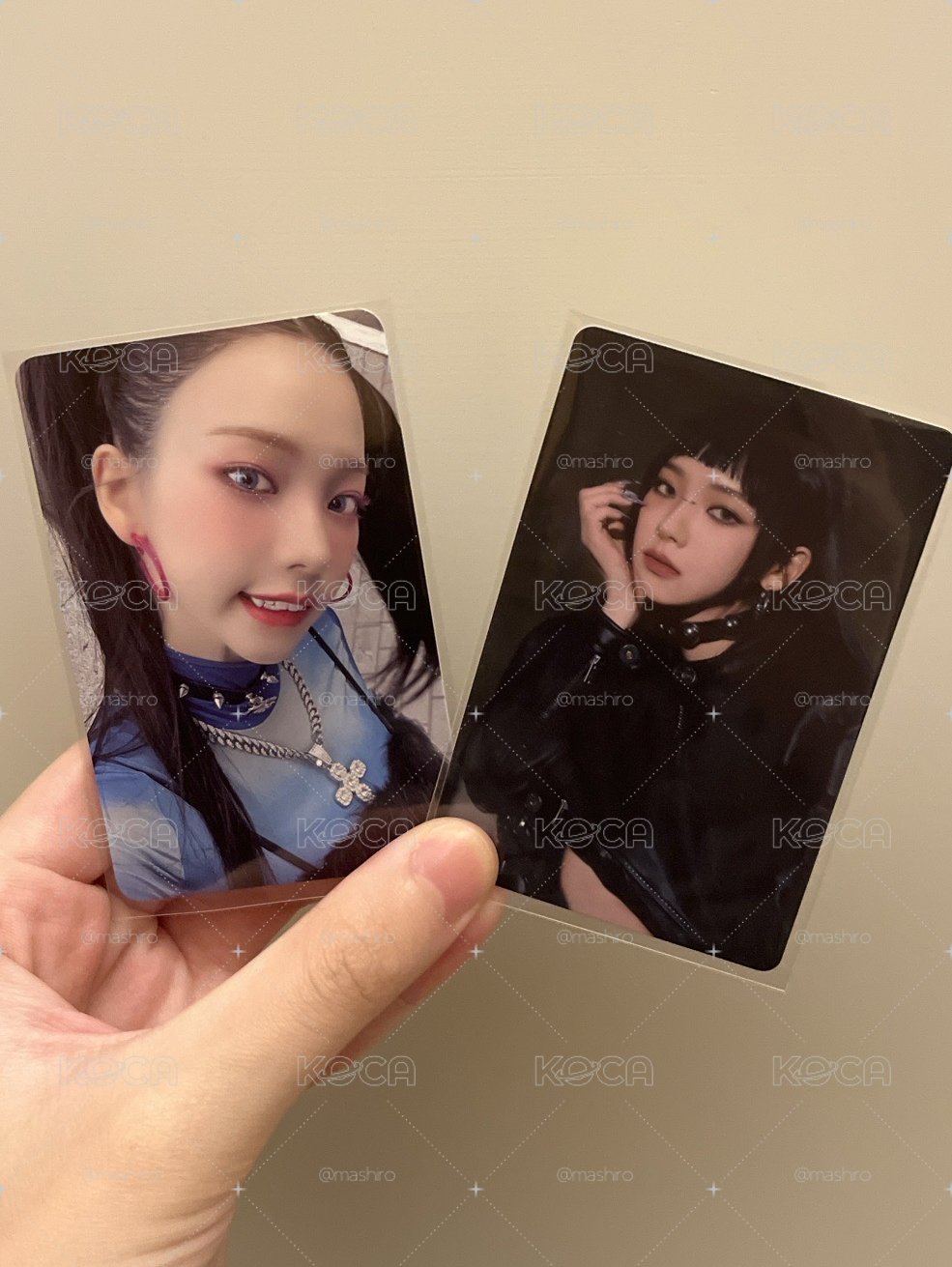 正規一 Karina 愛豆驛站（中文卡背）+QQ音樂星光卡
