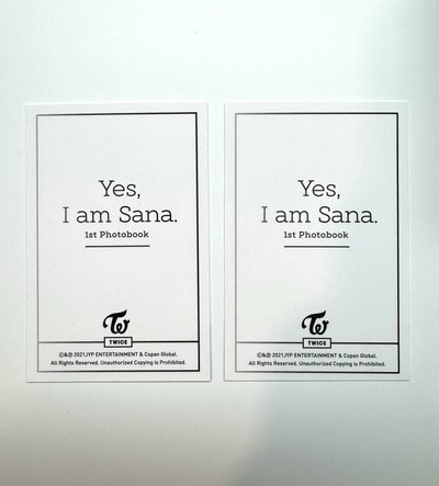 Yes I am SANA 周邊卡 