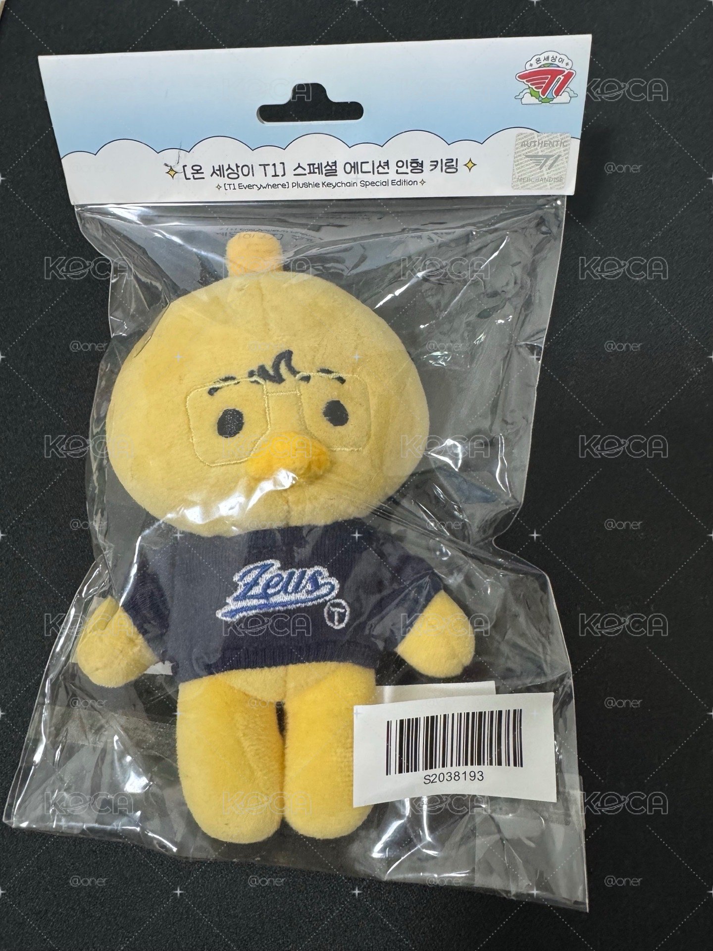 T1 一代動物娃 Zeus 宙鴨