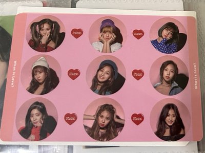 Twice 迷五 預售禮A