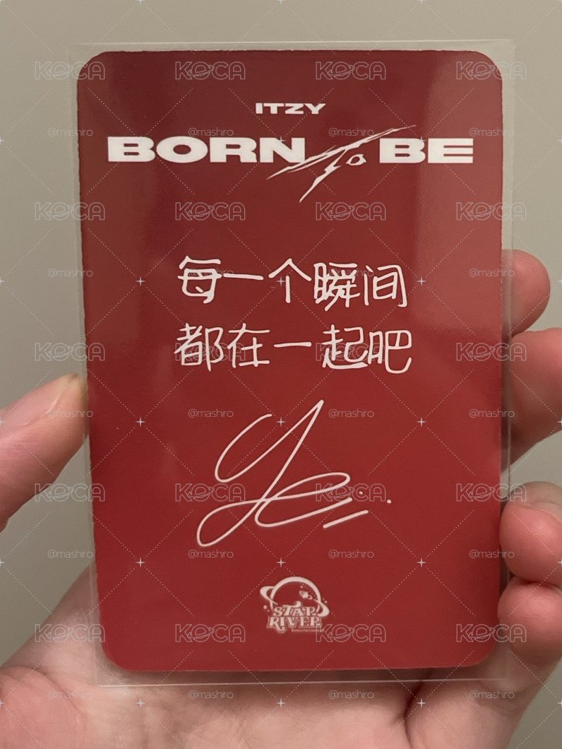 BRON TO BE sr預售 圍巾志（中文卡背）