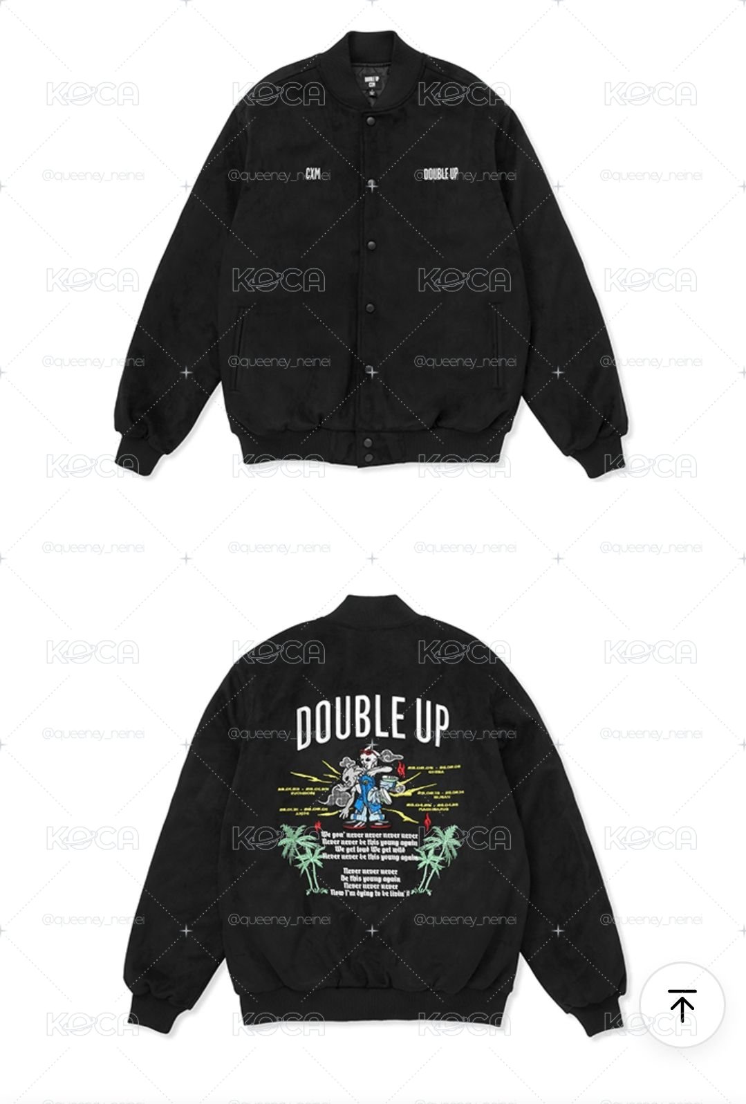 Double up 刺繡外套