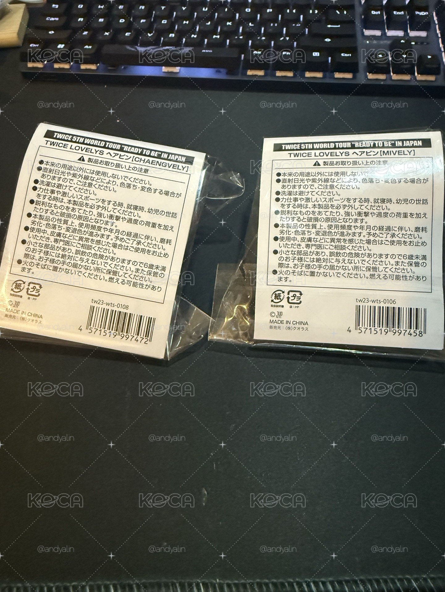 米彩 5巡髮夾一組