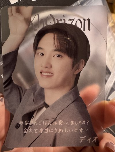  EXO 日本六巡隨機透卡 