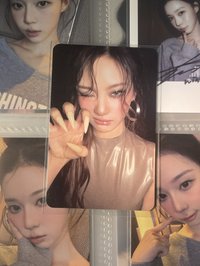 Aespa 髒活 銀版隨機卡貓爪寧