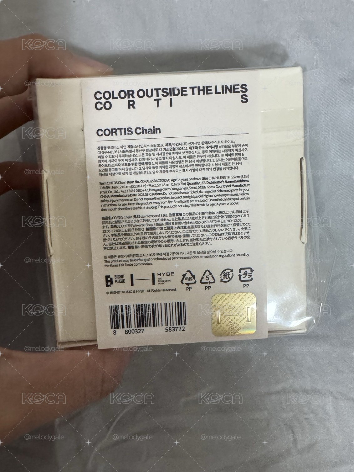 未拆手鍊$1500