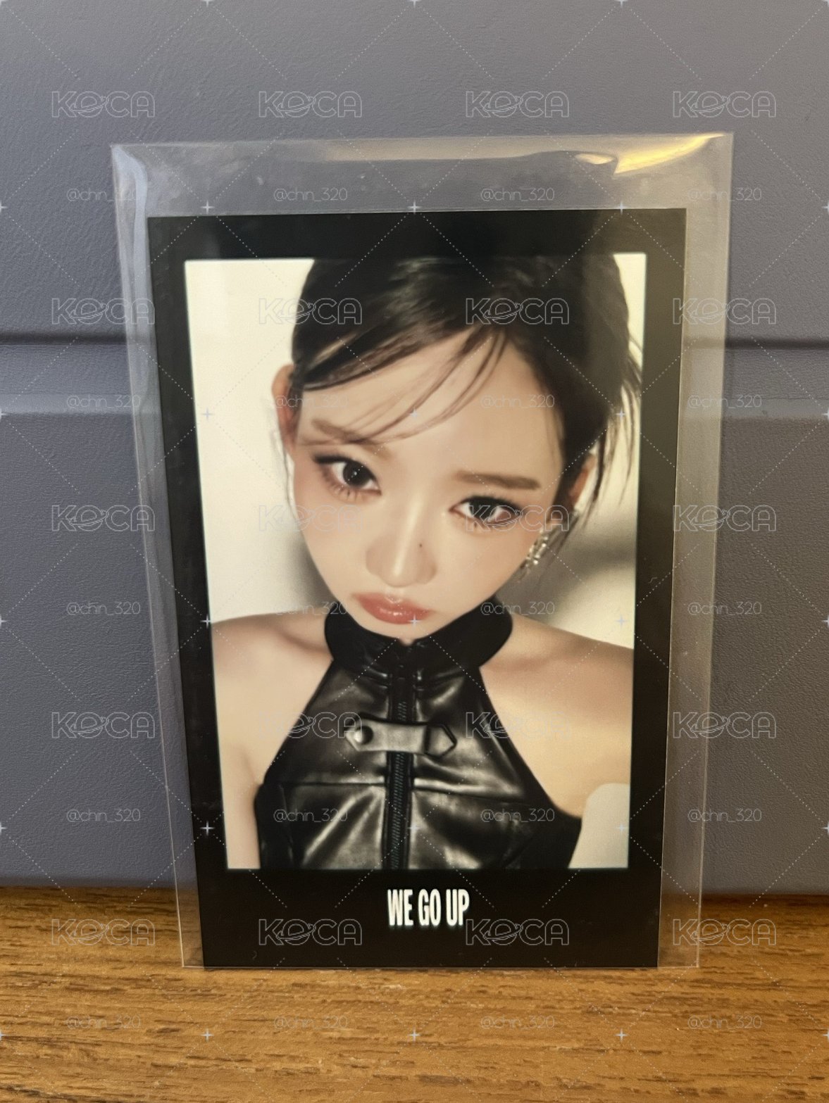 茶 WE GO UP ms 預售特典 妝造很好看的茶仁