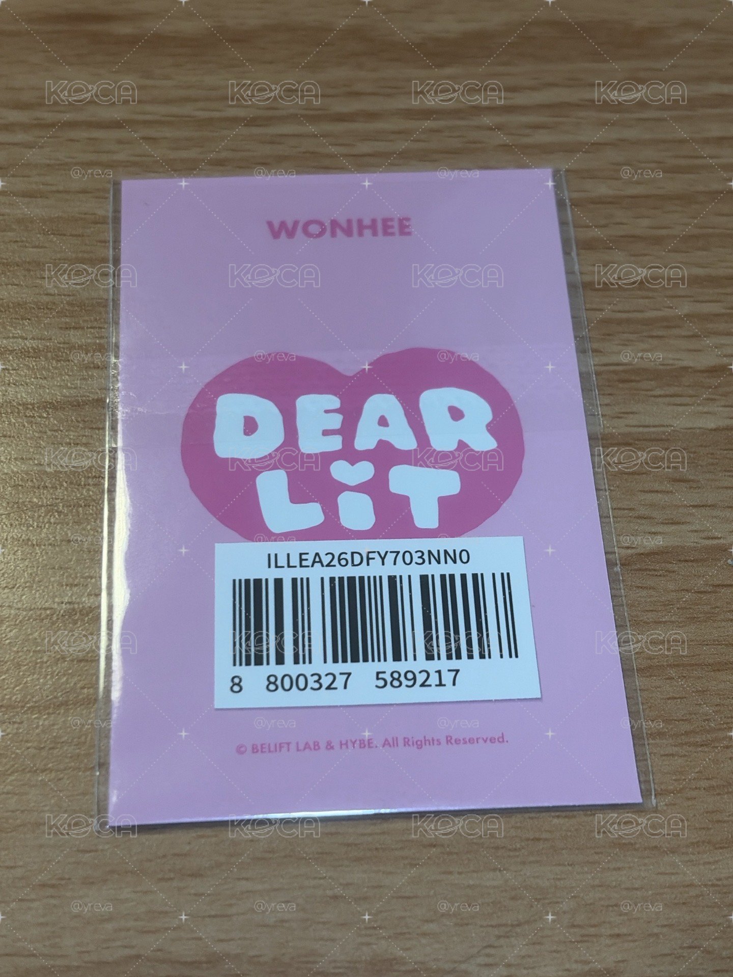 wonhee滿額卡