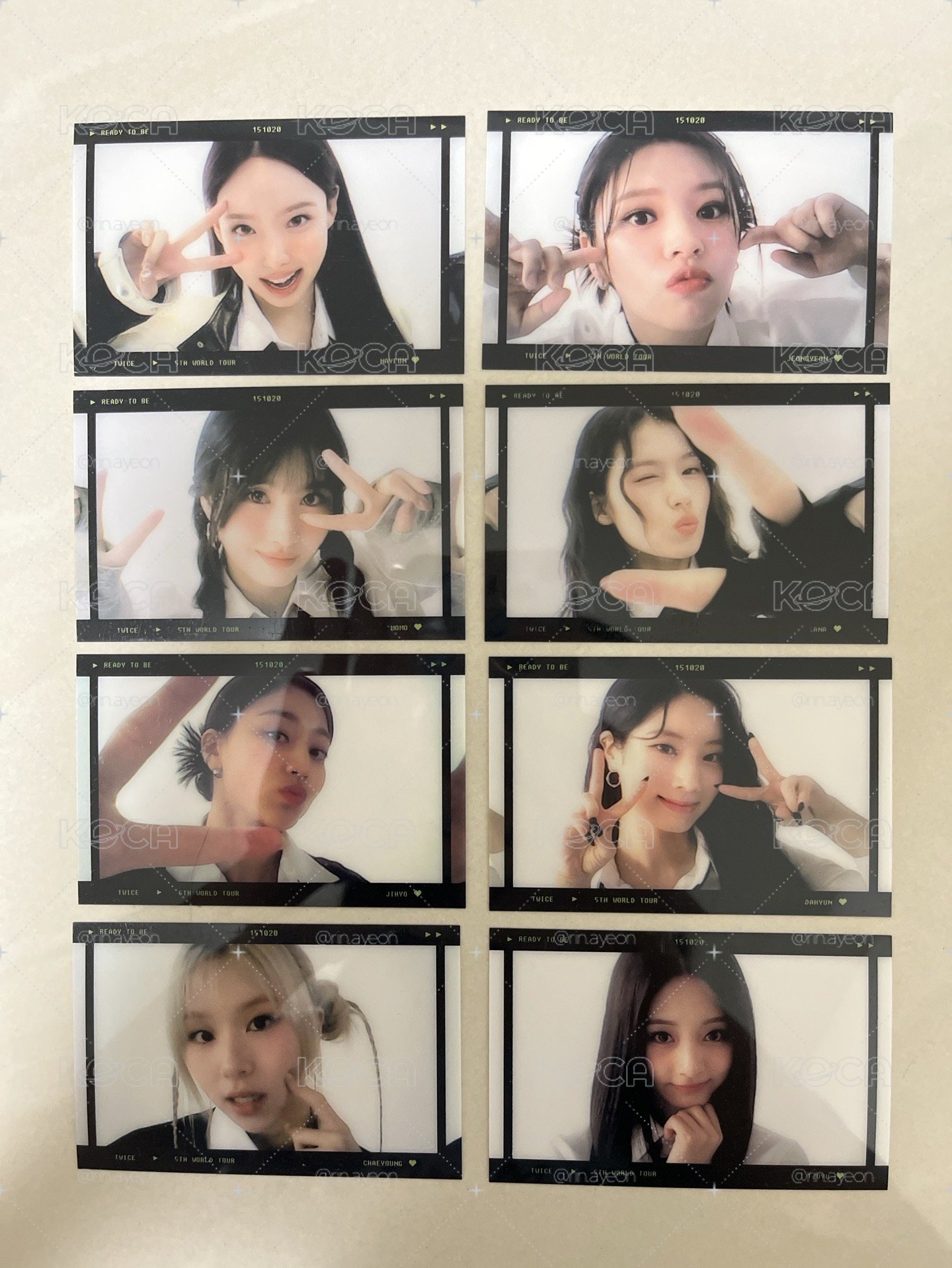Twice Ready to be 滿額卡