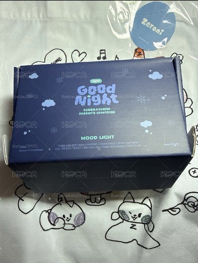 ZB1 夜燈 全新未使用