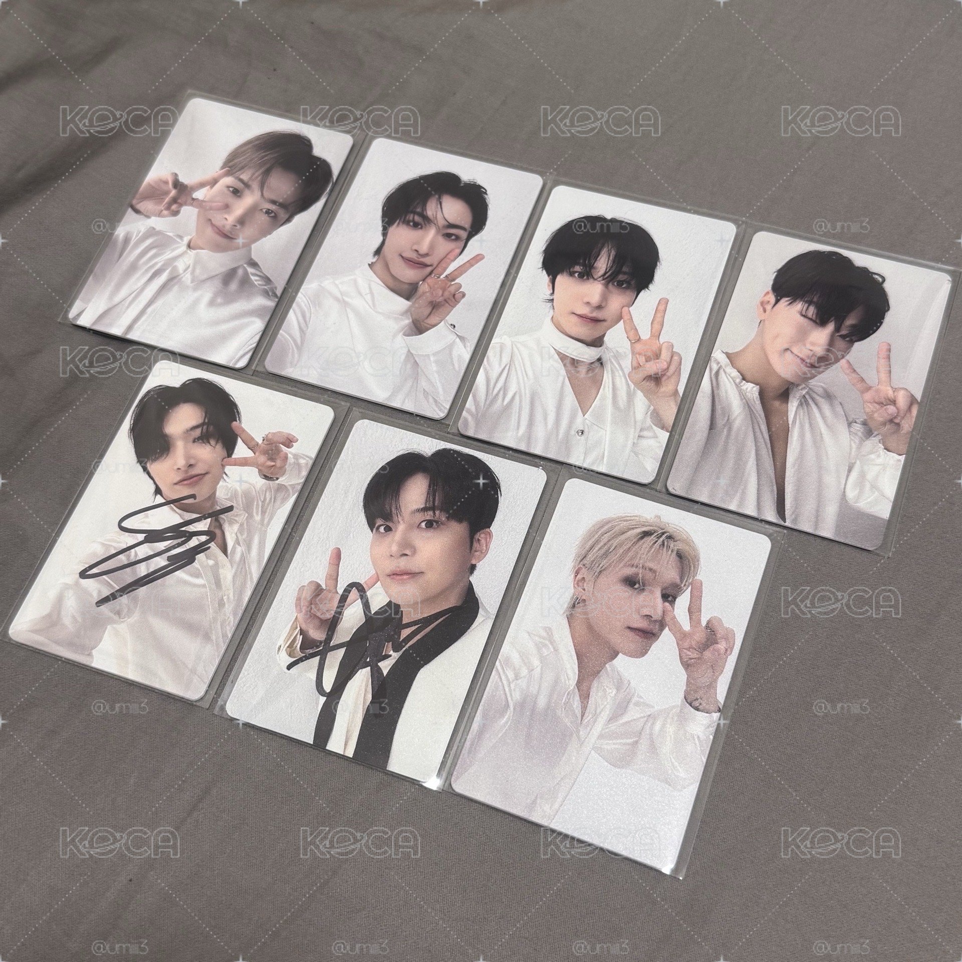 ATEEZ 亞巡 曼谷場 親簽 zone卡 入場卡
