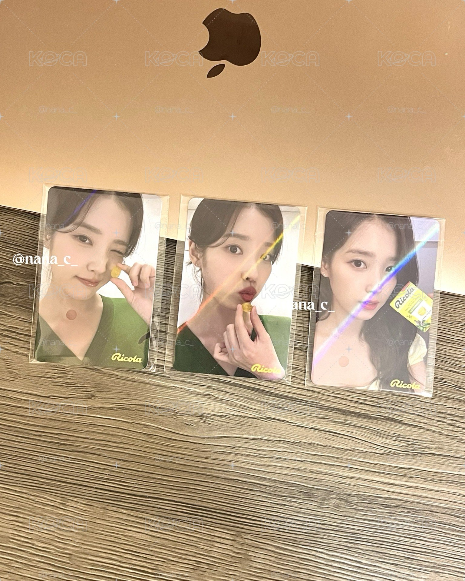 現貨｜IU X Ricola利口樂 一套ABC小卡
