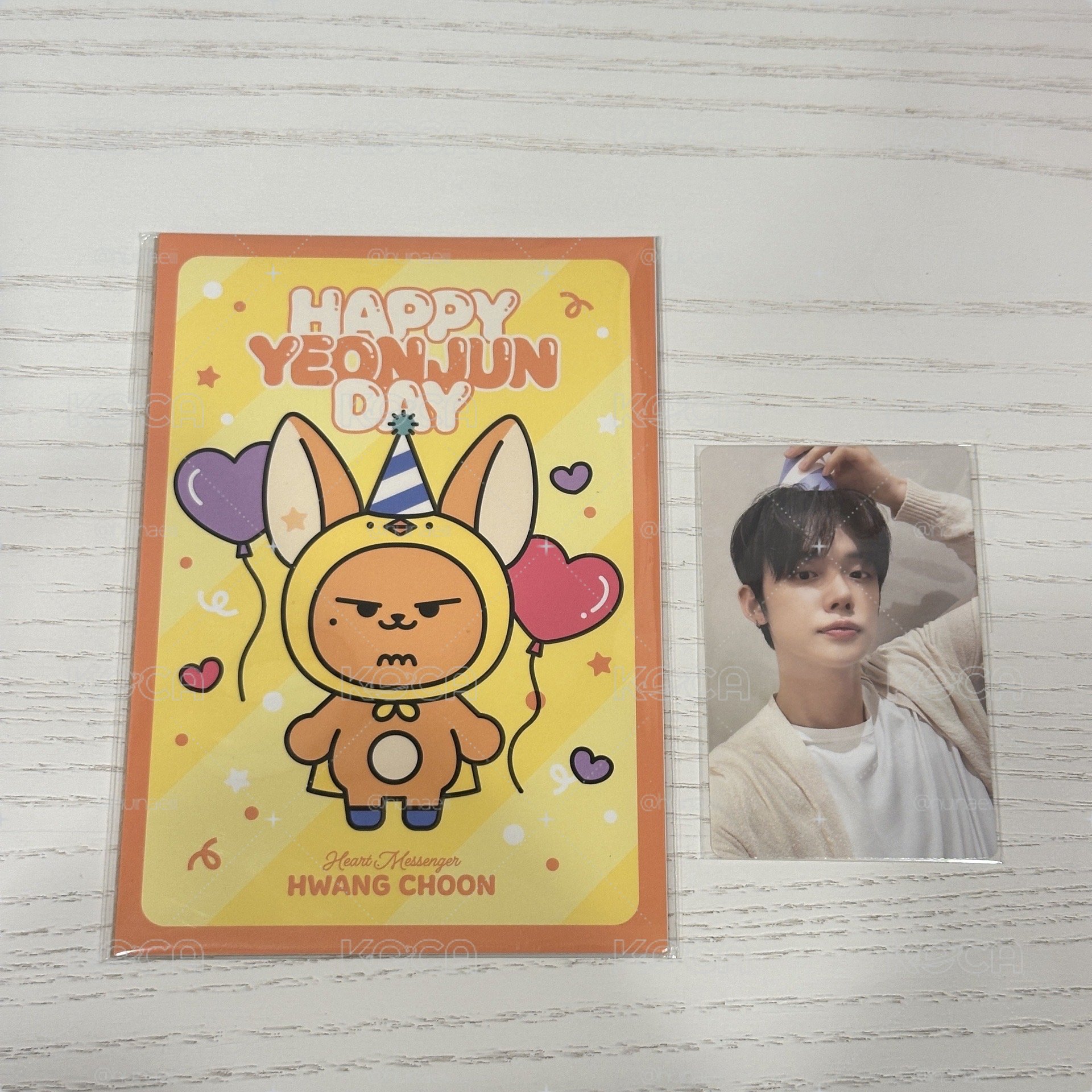 現貨｜然竣生日賀卡+小卡