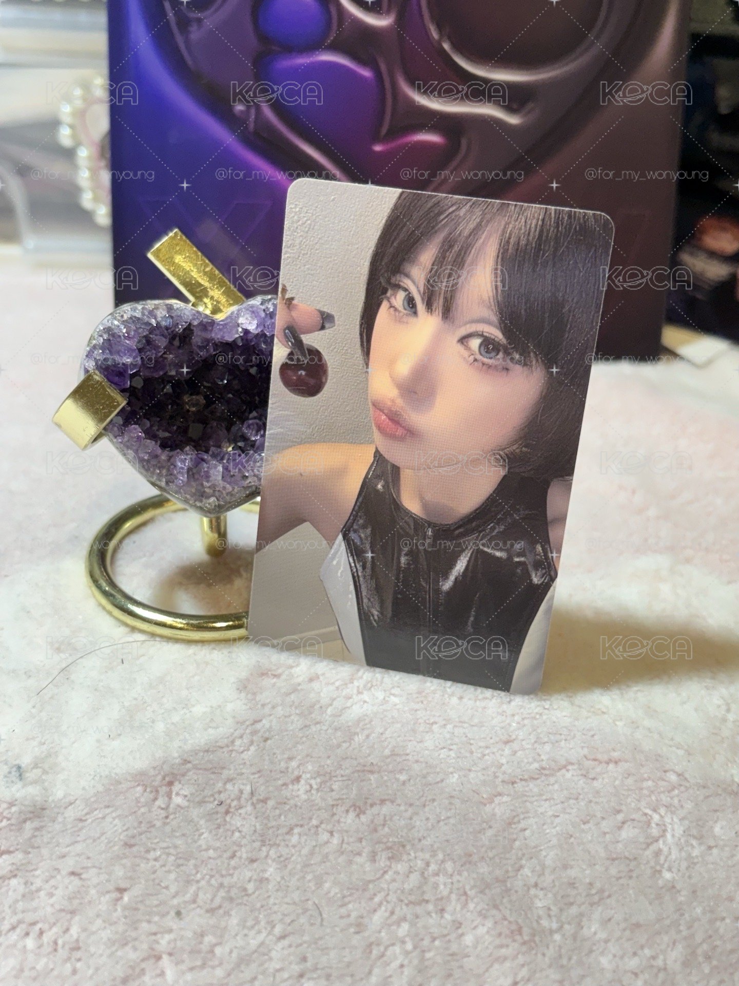 |Yena|崔叡娜黑鵝造型(三張一套)
