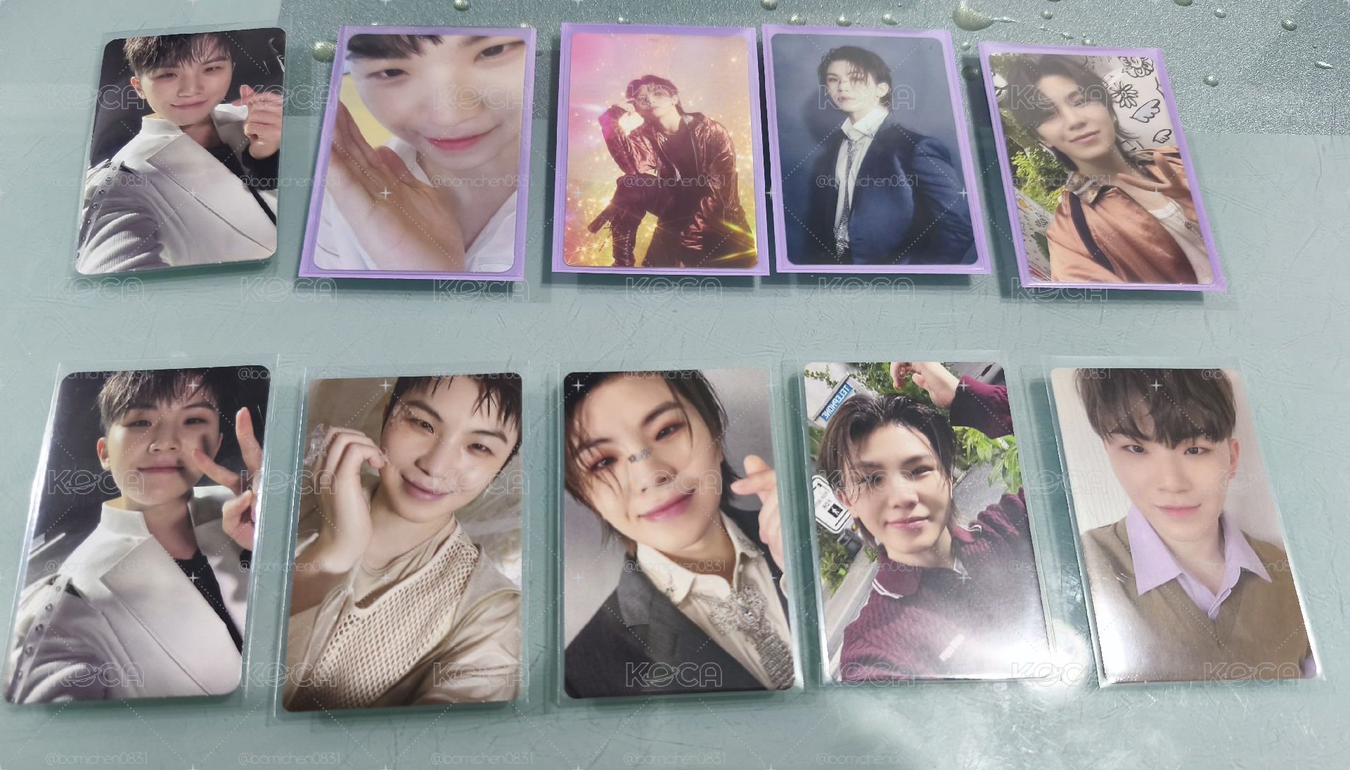 seventeen woozi 小卡
