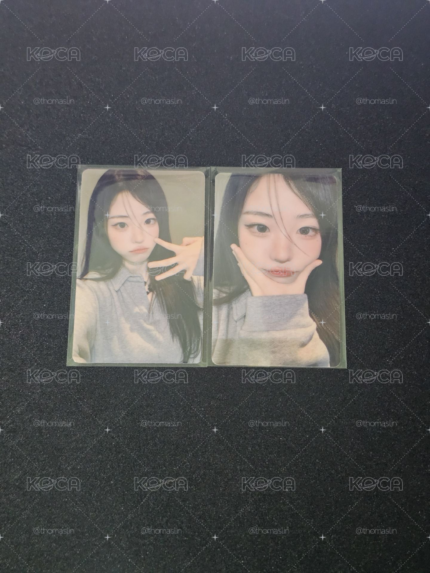 娜 韓安snapism小卡 A+B set