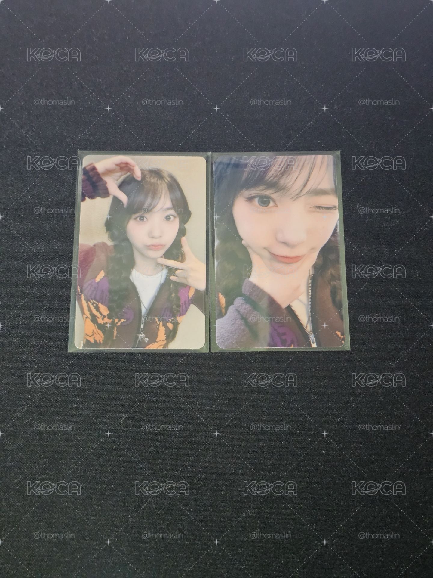燕 韓安snapism小卡 A+B set