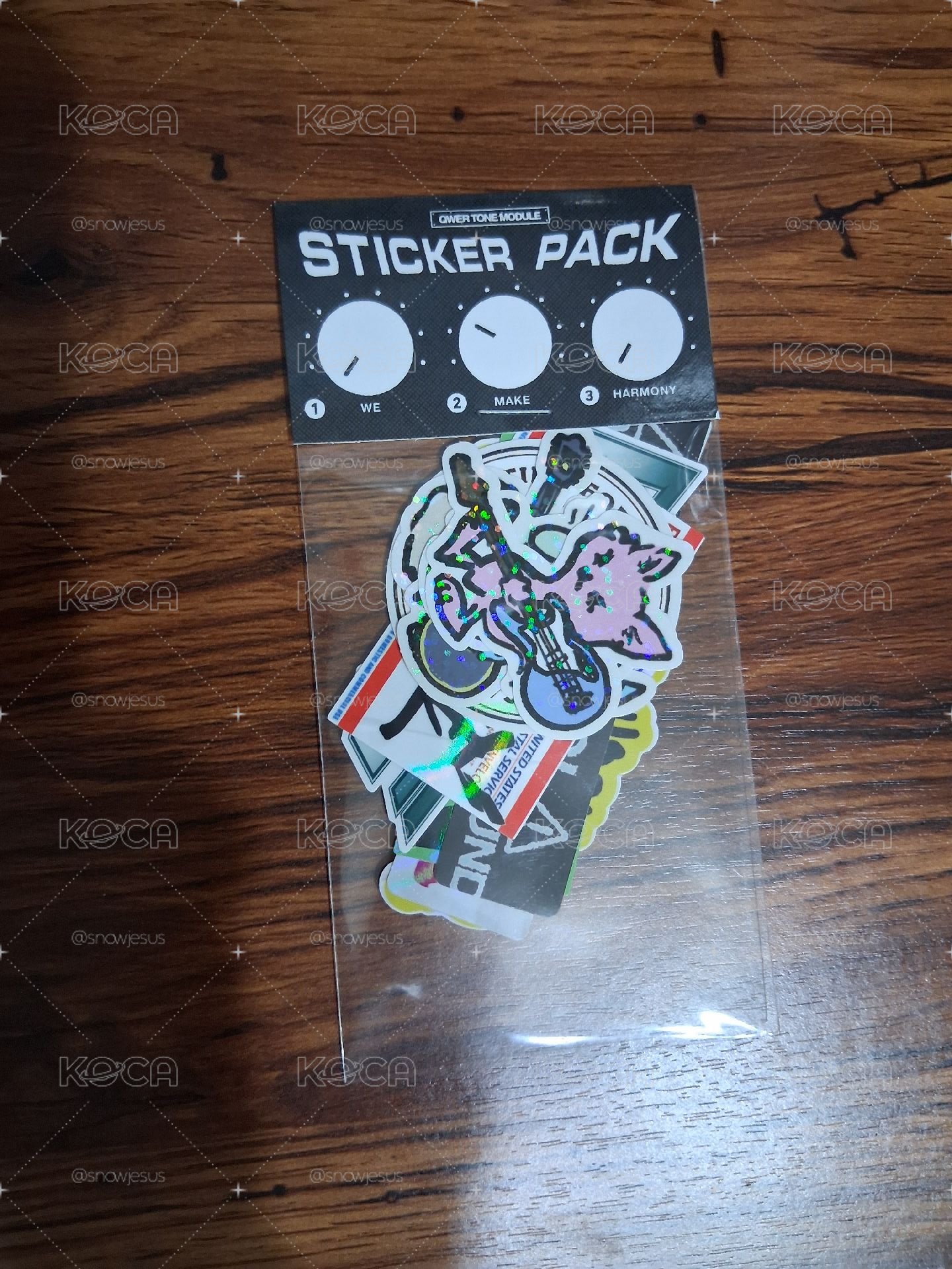 一期會員禮貼紙包