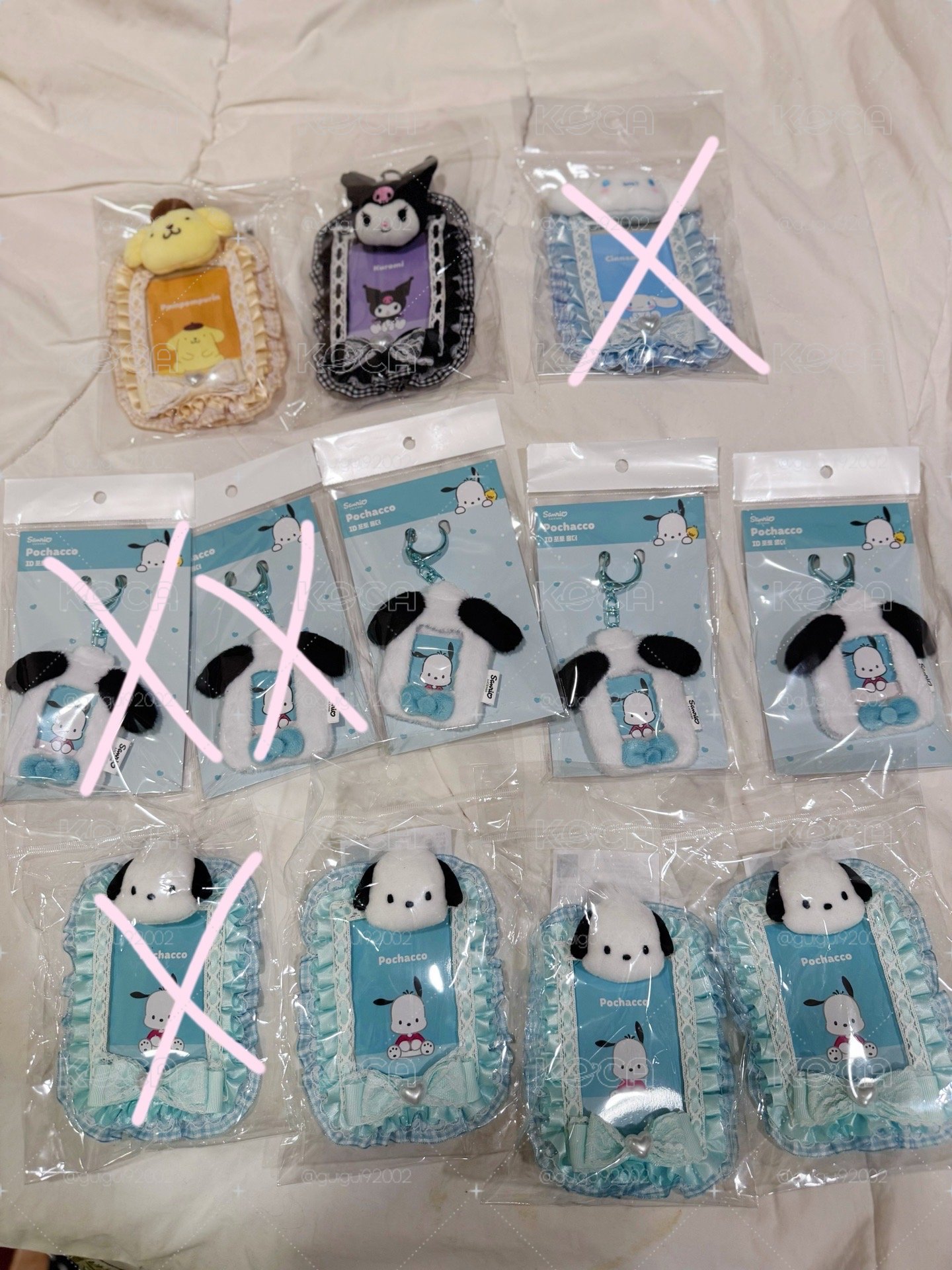 韓國三麗鷗限定 證件套 蕾絲卡套