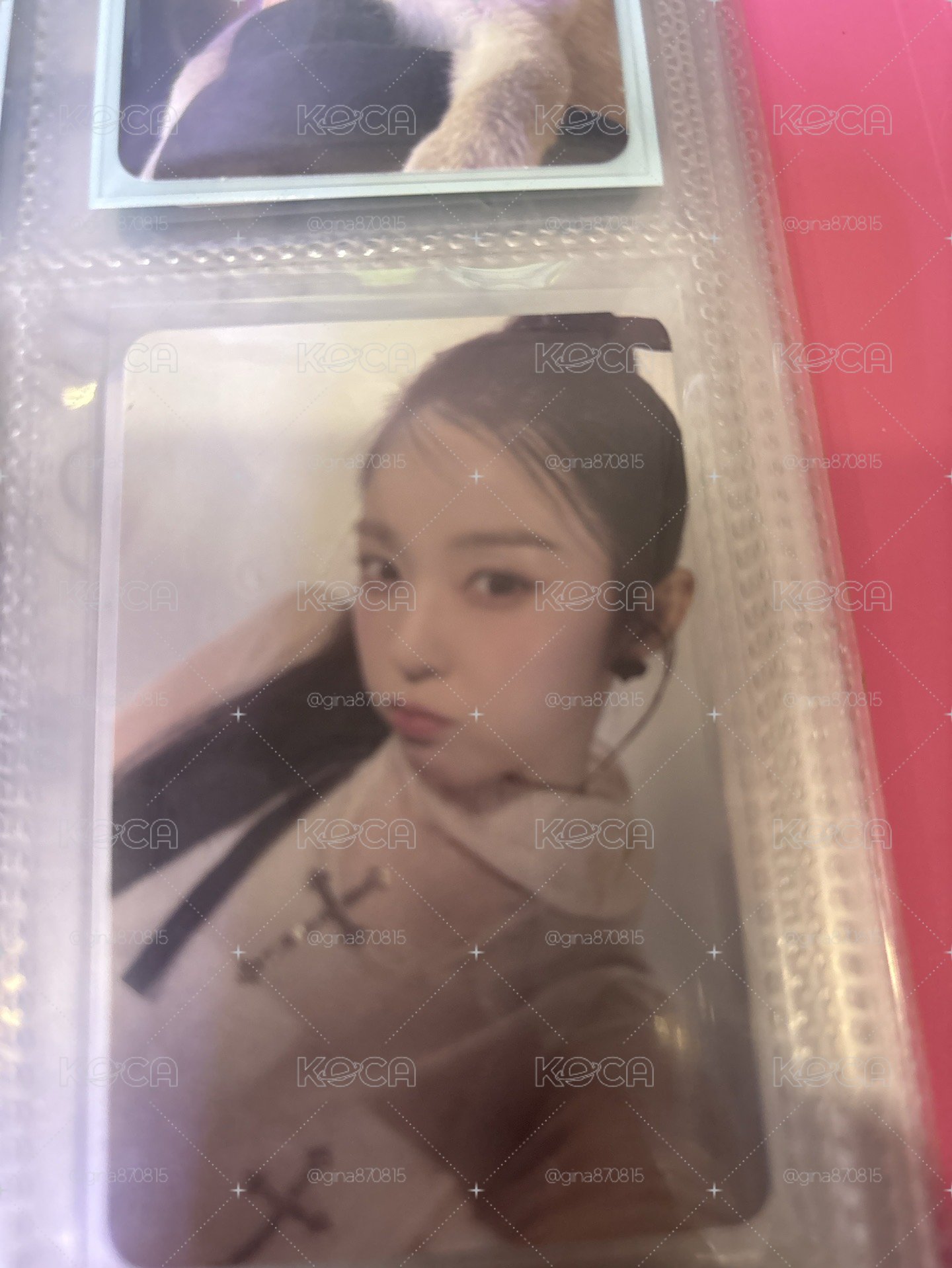  Red Velvet  Irene Like A Flower sm 特典卡 