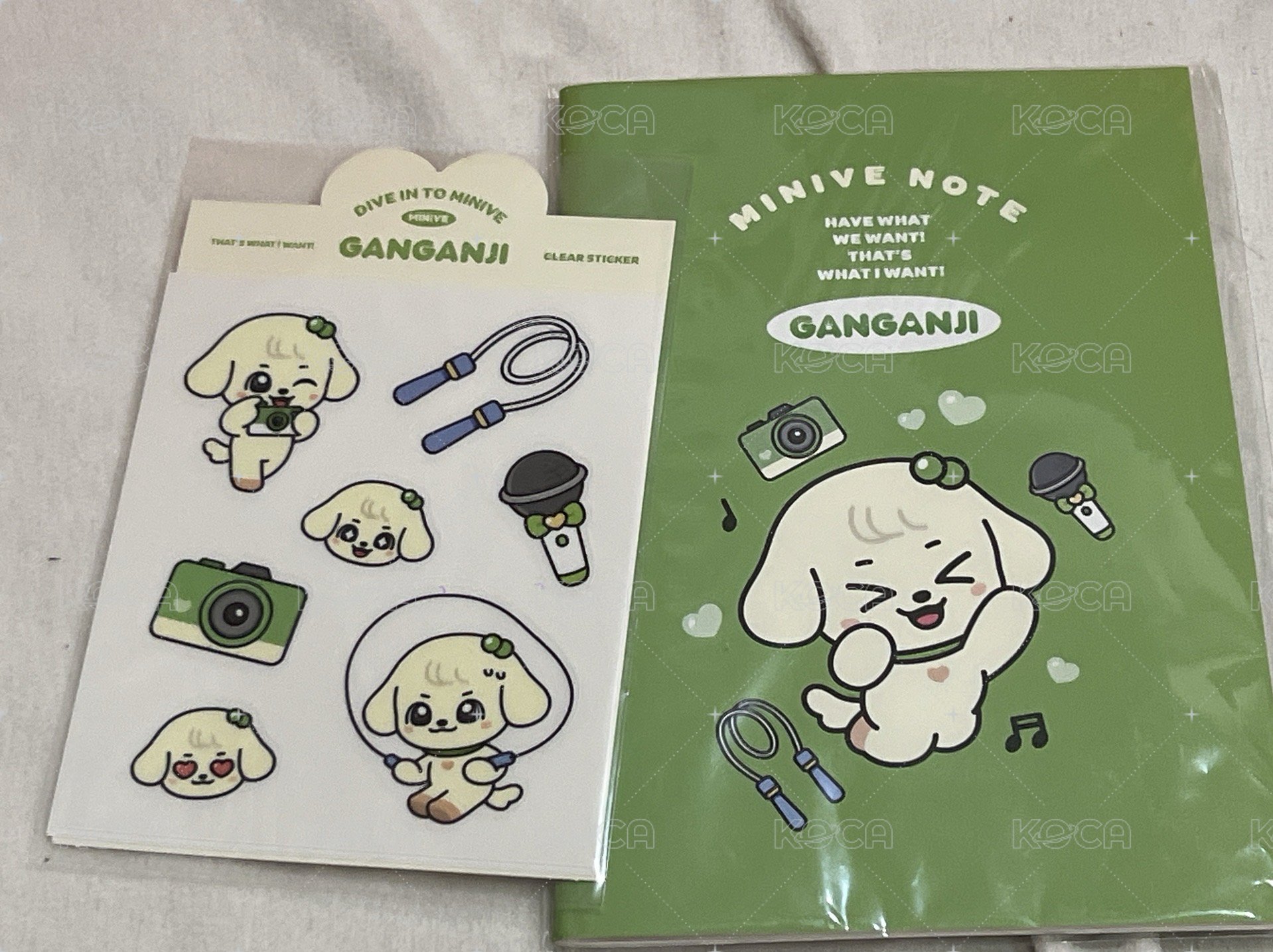 安筆記本+貼紙