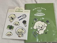 安筆記本+貼紙