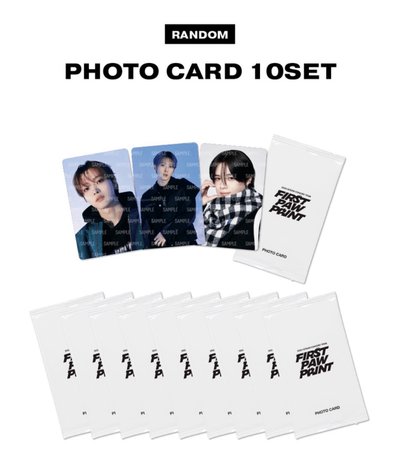 [FIRST PAW PRINT] PHOTO CARD