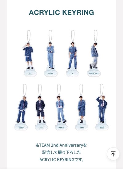 [2nd Anniversary] ACRYLIC KEYRING 緣DAY 壓克力鑰匙圈