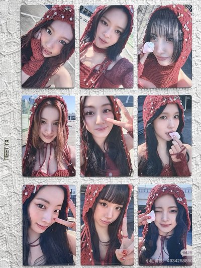 TWICE 仁川場入場卡 小紅帽/藍衣