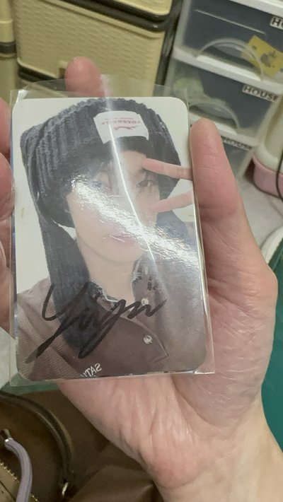 崔立于簽卡 +mwave特典卡2張