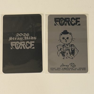 FORCE 特典卡 彬辰