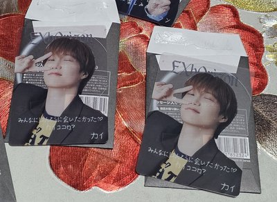 EXO 六巡 日場 透卡