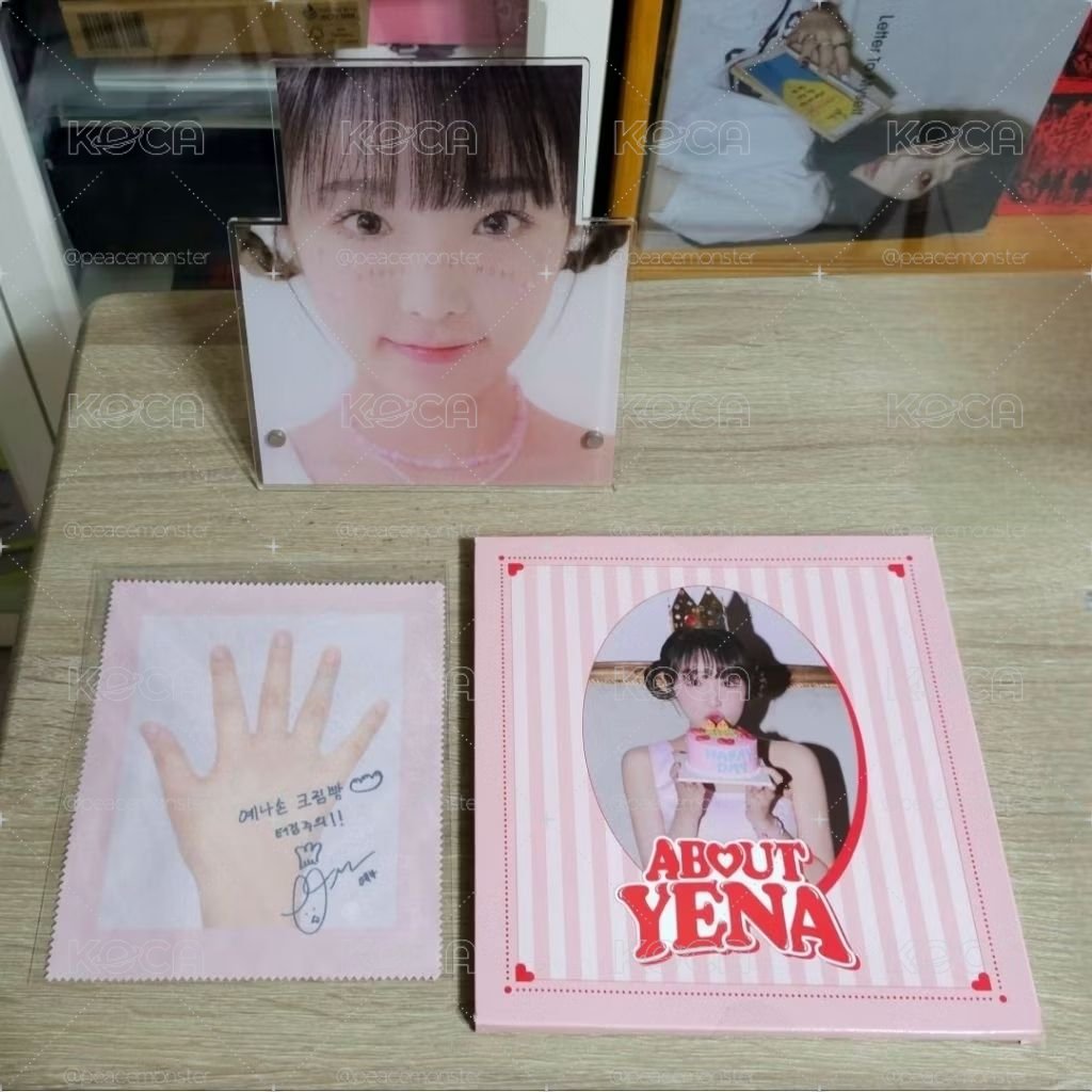 YENA 叡娜 2021官方生日周邊 眼鏡架小卡組