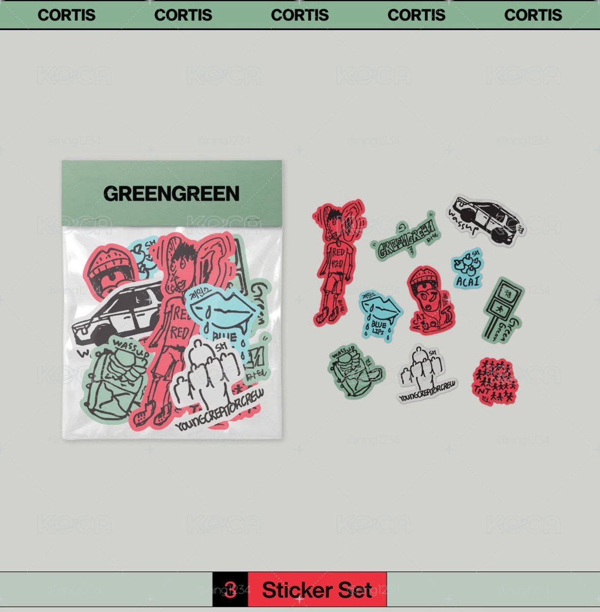 ［線上團］CORTIS GREENGREEN快閃店周邊