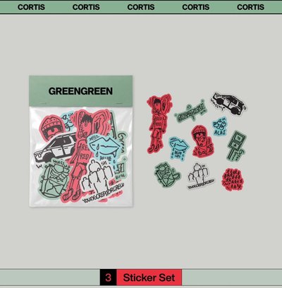 ［線上團］CORTIS GREENGREEN快閃店周邊