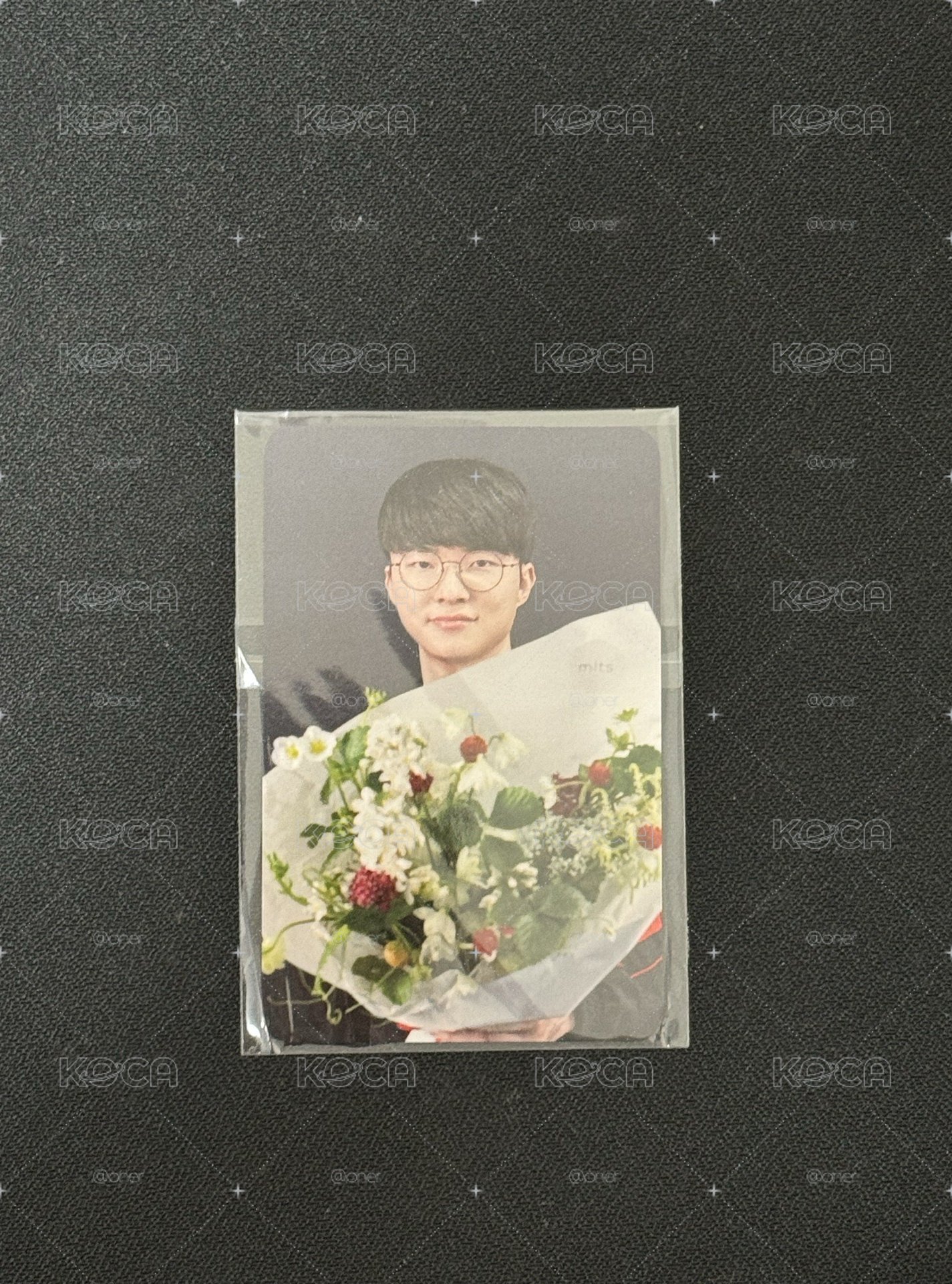 T1 生日捧花卡 Faker