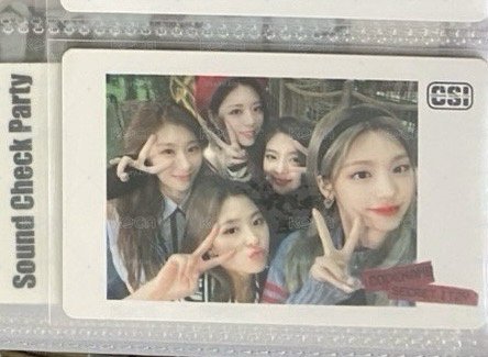 itzy csi 團卡