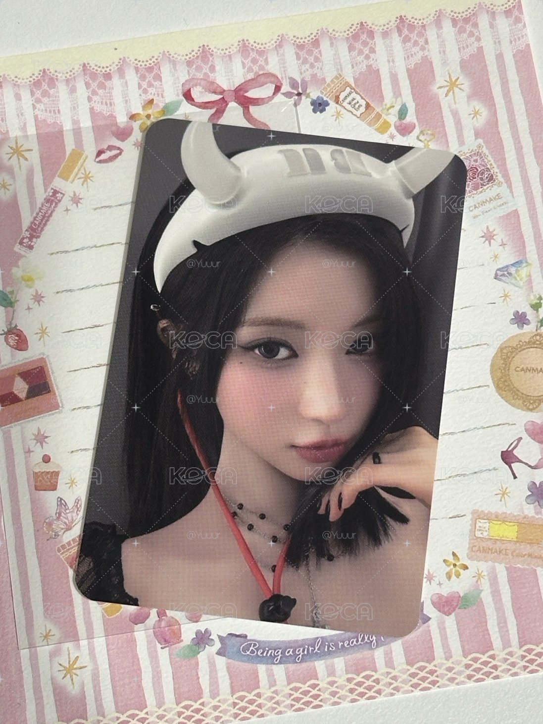現貨 惡魔髮窟卡 角