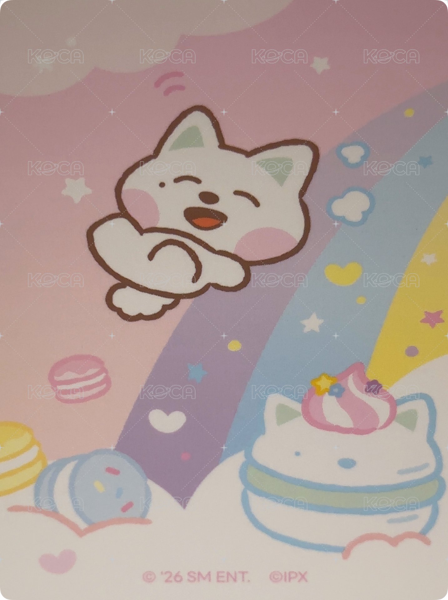 Dreamiez 周邊卡 坐娃卡 背面