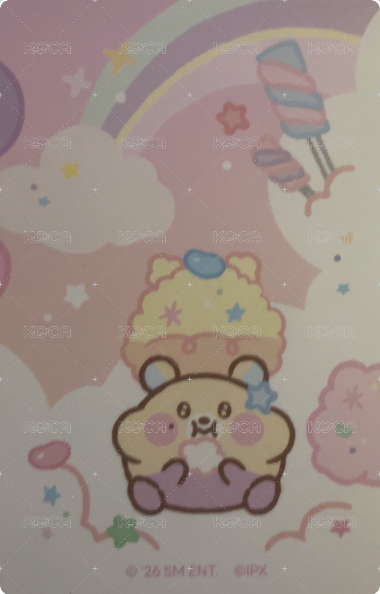Dreamiez 周邊卡 坐娃卡 背面