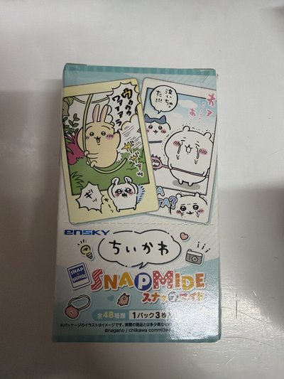 全新未拆一中盒 第一、二彈拍立得