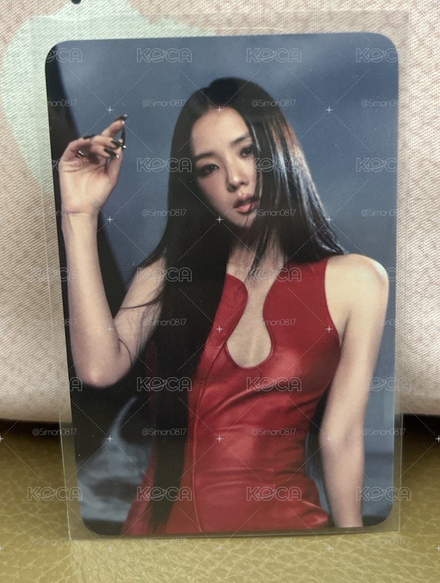 DEADLINE 收藏卡冊小卡組Jisoo 周邊卡 