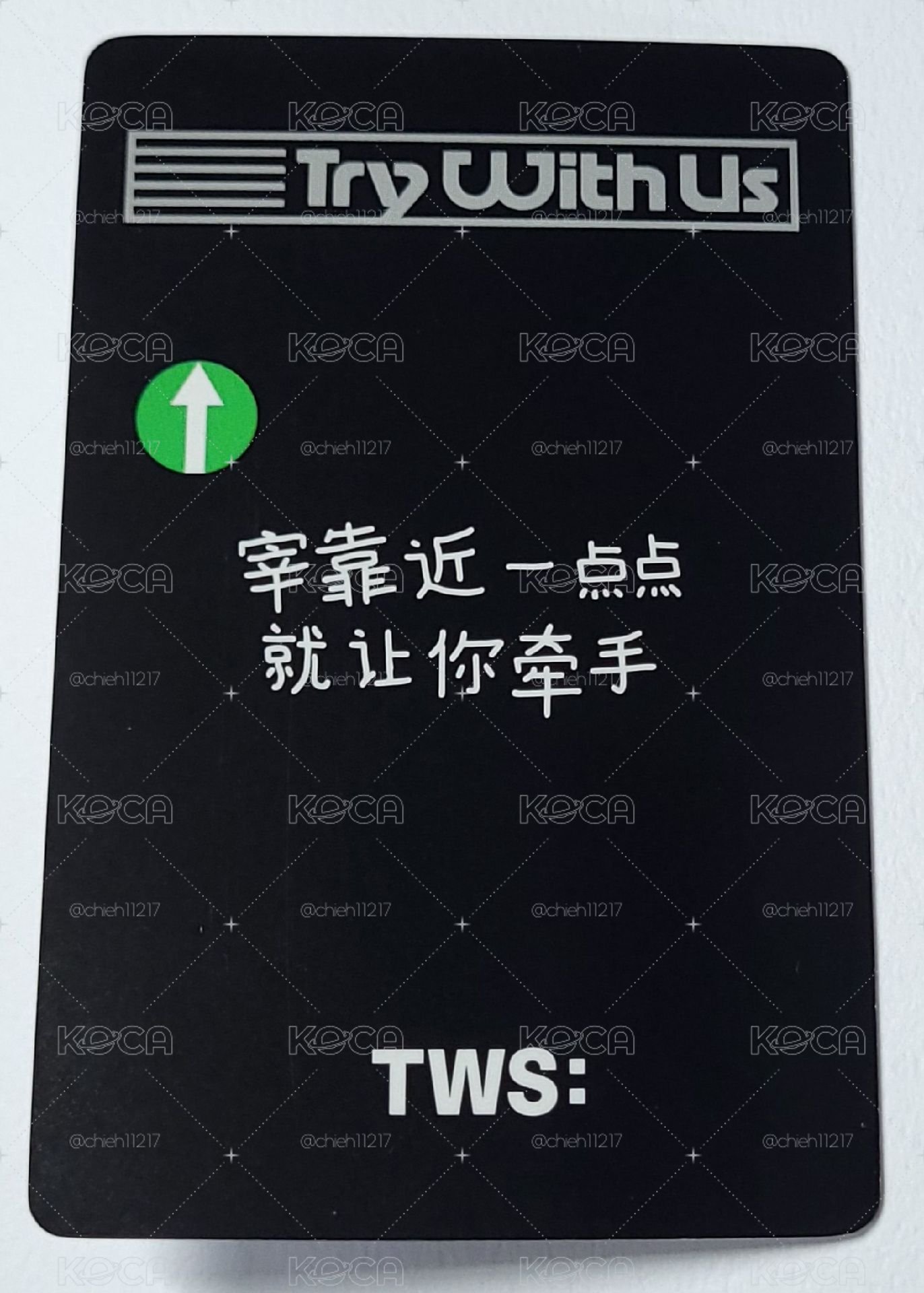 一直娛狗耳中文卡背