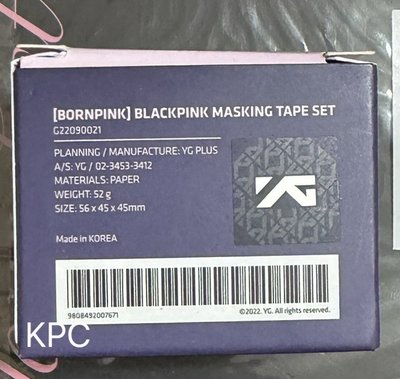 BLACKPINK 紙膠帶